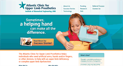 Desktop Screenshot of limbclinic.com